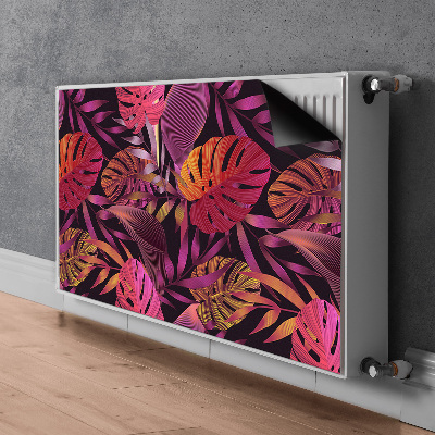 Aimant cache radiateur Jungle violette