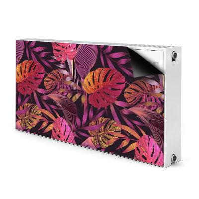 Aimant cache radiateur Jungle violette