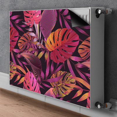 Aimant cache radiateur Jungle violette