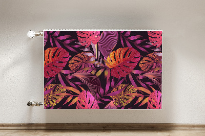 Aimant cache radiateur Jungle violette