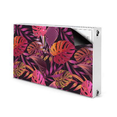 Aimant cache radiateur Jungle violette