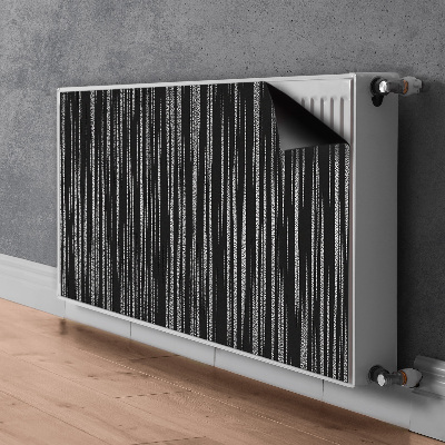 Tapis magnétique pour radiateur Projet noir