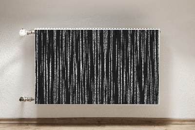 Tapis magnétique pour radiateur Projet noir