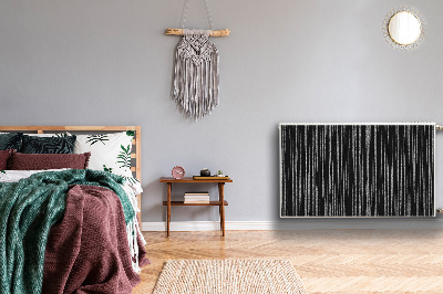 Tapis magnétique pour radiateur Projet noir