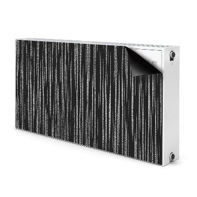 Tapis magnétique pour radiateur Projet noir