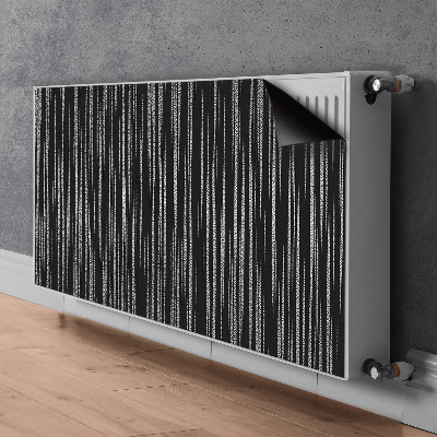 Tapis magnétique pour radiateur Projet noir