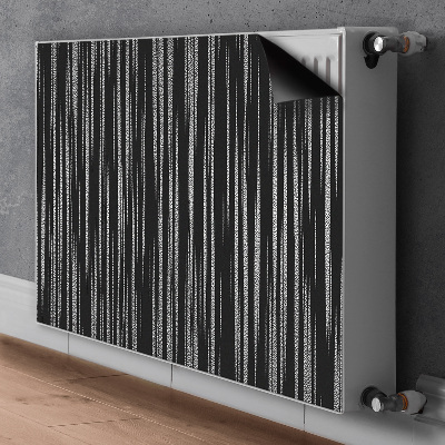 Tapis magnétique pour radiateur Projet noir