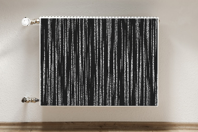 Tapis magnétique pour radiateur Projet noir