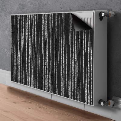 Tapis magnétique pour radiateur Projet noir