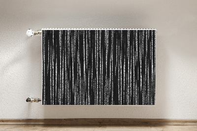 Tapis magnétique pour radiateur Projet noir