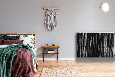 Tapis magnétique pour radiateur Projet noir