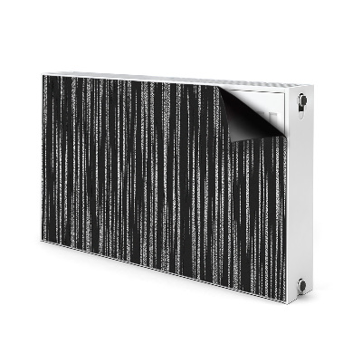 Tapis magnétique pour radiateur Projet noir