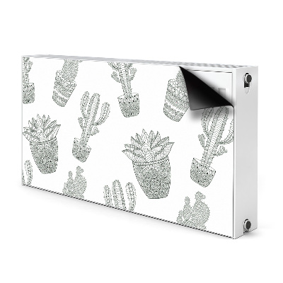 Tapis de radiateur décoratif Cactus mexicains