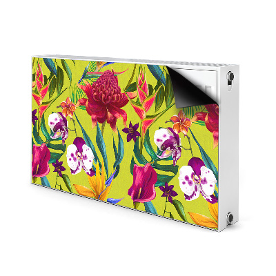 Tapis de radiateur décoratif Jardin peint