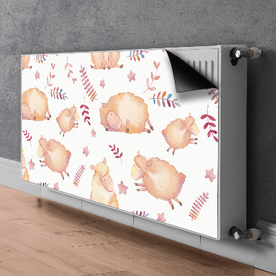 Tapis de radiateur décoratif Mouton