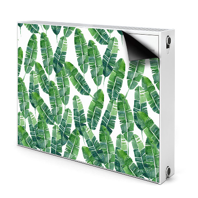 Tapis magnétique pour radiateur Feuilles exotiques