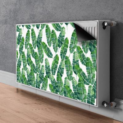 Tapis magnétique pour radiateur Feuilles exotiques