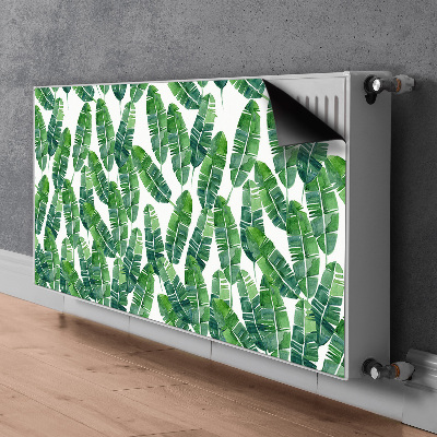 Tapis magnétique pour radiateur Feuilles exotiques