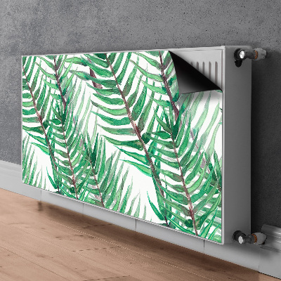 Aimant décoratif pour radiateur Feuilles de palmier