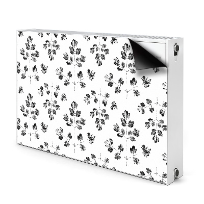 Tapis magnétique pour radiateur Motif noir et blanc