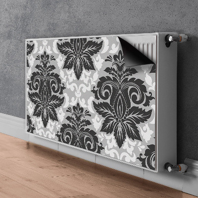 Cache radiateur déco Motif gris