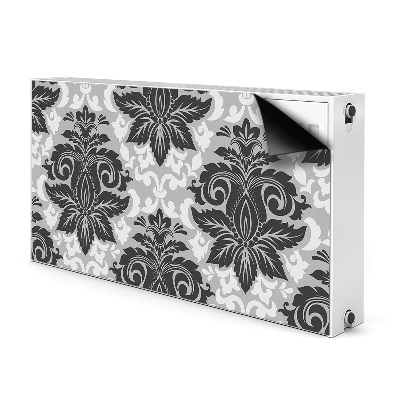 Cache radiateur déco Motif gris