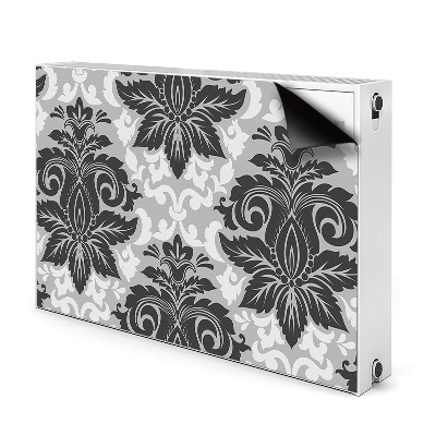 Cache radiateur déco Motif gris