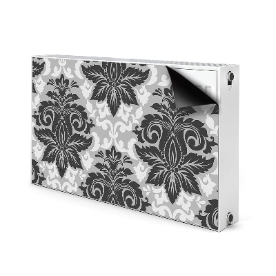 Cache radiateur déco Motif gris