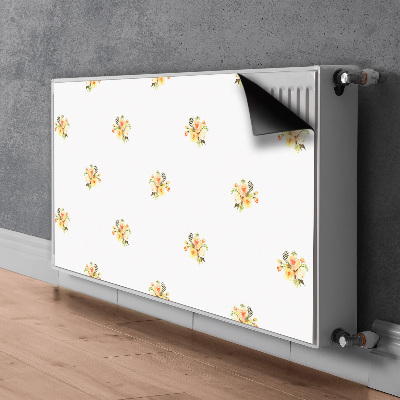 Tapis de radiateur décoratif Mini bouquets