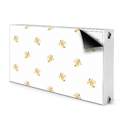 Tapis de radiateur décoratif Mini bouquets