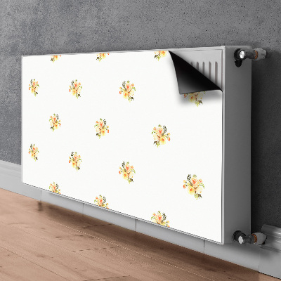 Tapis de radiateur décoratif Mini bouquets