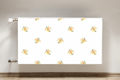 Tapis de radiateur décoratif Mini bouquets