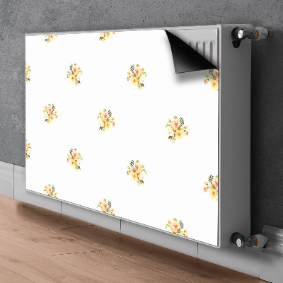 Tapis de radiateur décoratif Mini bouquets