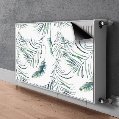 Aimant décoratif pour radiateur Feuilles comme des plumes