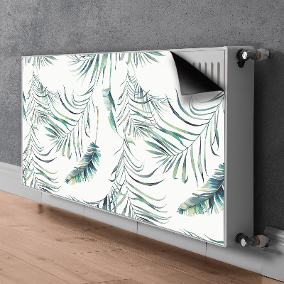 Aimant décoratif pour radiateur Feuilles comme des plumes