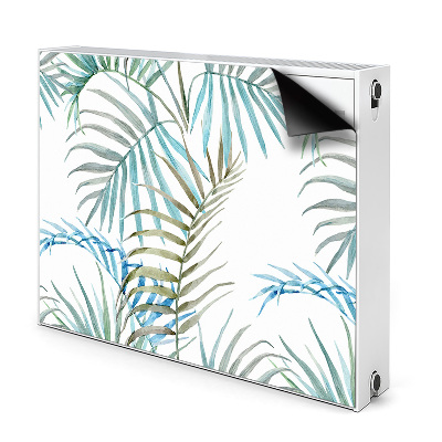 Aimant décoratif pour radiateur Feuilles tropicales