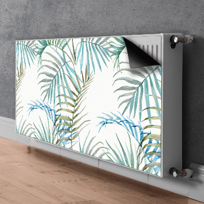 Aimant décoratif pour radiateur Feuilles tropicales