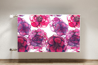 Tapis magnétique pour radiateur Roses rouges