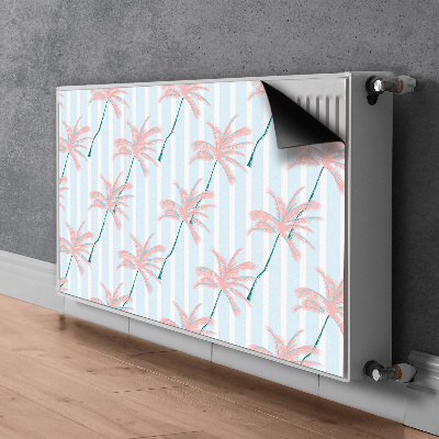 Aimant décoratif pour radiateur Feuilles de palmier