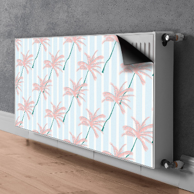 Aimant décoratif pour radiateur Feuilles de palmier