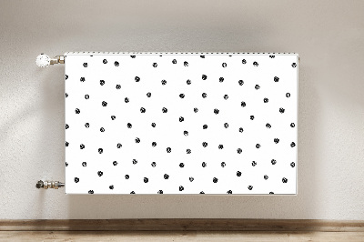 Tapis magnétique pour radiateur Points noirs