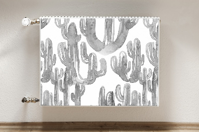 Tapis de radiateur décoratif Cactus peint