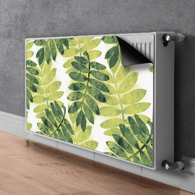 Aimant décoratif pour radiateur Feuilles de sorbier