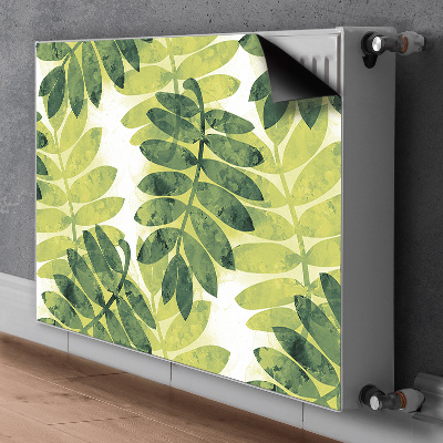 Aimant décoratif pour radiateur Feuilles de sorbier