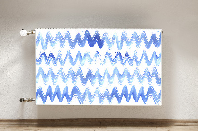 Aimant cache radiateur Vagues d'aquarelle