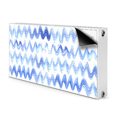 Aimant cache radiateur Vagues d'aquarelle