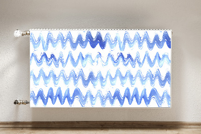 Aimant cache radiateur Vagues d'aquarelle