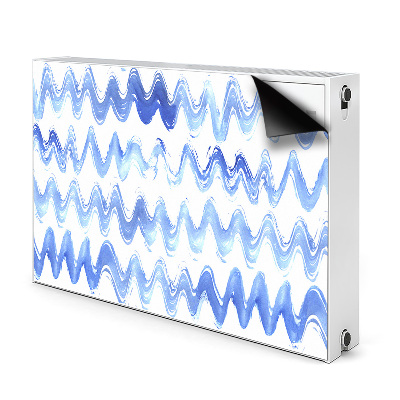 Aimant cache radiateur Vagues d'aquarelle