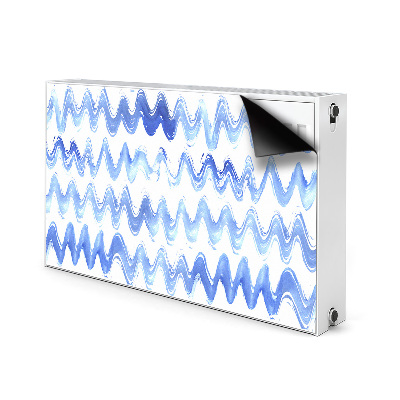 Aimant cache radiateur Vagues d'aquarelle