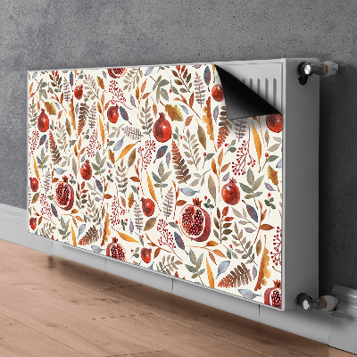 Tapis de radiateur décoratif Fruit de la grenade